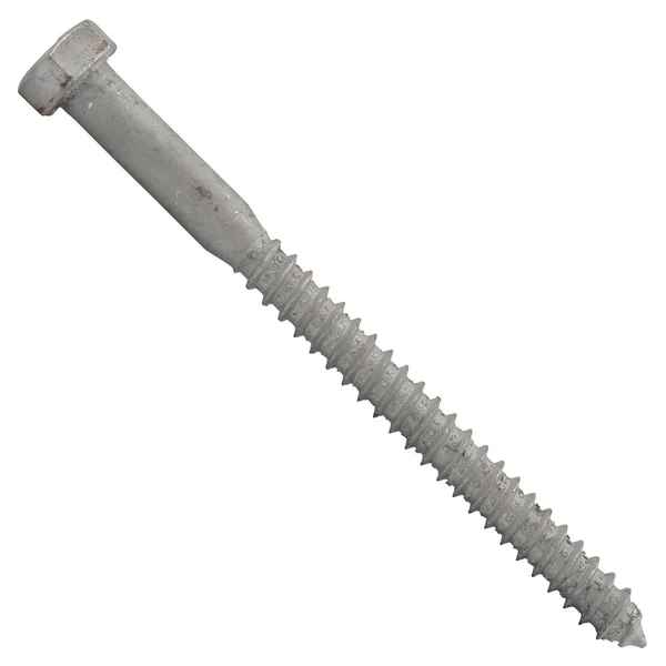 5/16" x 4" Conquest Hex Head Lag Bolt for Wood - Hot Dip Galvanized