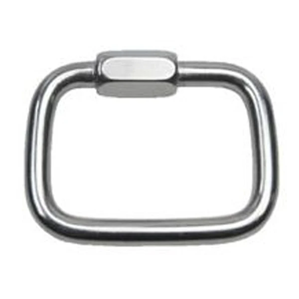 Square Quick Link - 316 Stainless Steel - 3-1/2" Length
