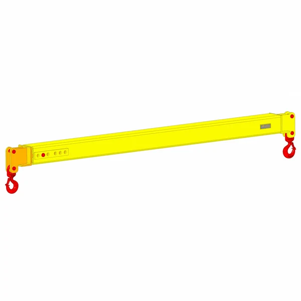 5 Tons x 4 - 6' Adjustable Spreader Beam