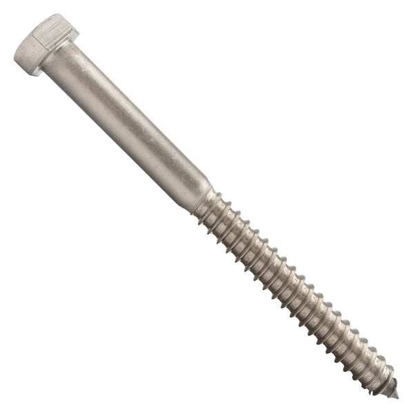 5/8" x 7-1/2" Conquest Hex Head Lag Bolt for Wood - 18-8 Stainless Steel