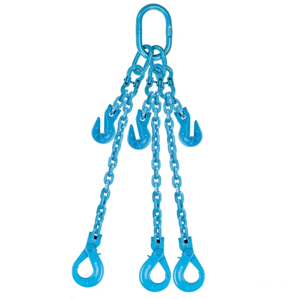 1/2" x 20' Pewag Adjustable 3 Leg Chain Sling w/ Self-Locking Hooks - Grade 120