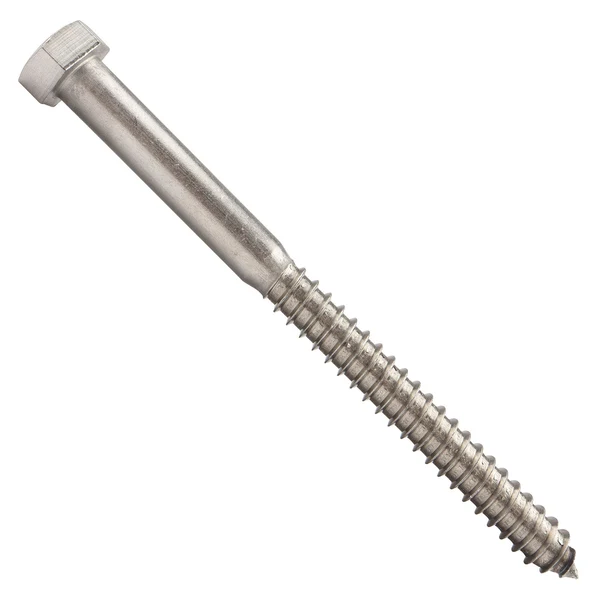 5/8" x 8" Conquest Hex Head Lag Bolt for Wood - 316 Stainless Steel