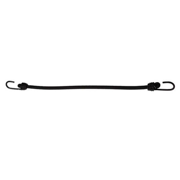 5/16" x 24" Black Bungee Cords (bundle of 25) - 8mm
