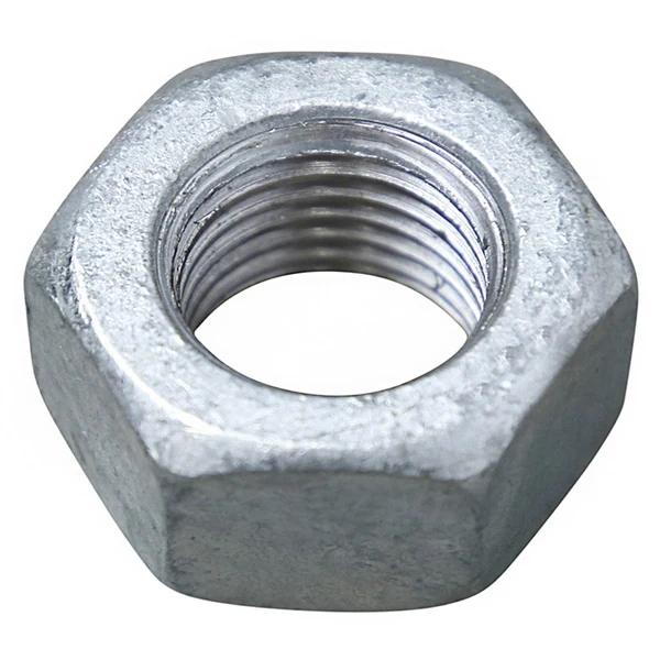 Conquest 1"-8 Heavy Hex Nut, A563 Grade A - Hot Dip Galvanized