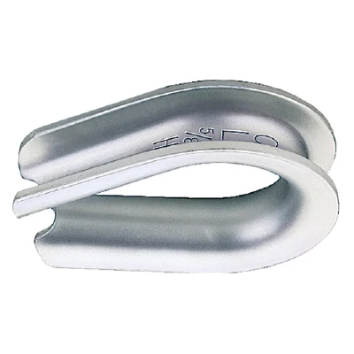 Crosby® 1/4" Extra Heavy Galvanized Wire Rope Thimble - G-414