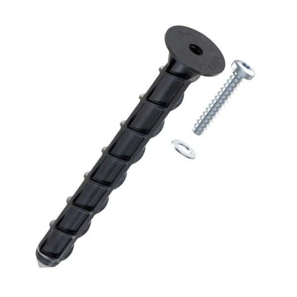 Bolthold AM625 Asphalt Anchor, Molded Plastic, 6 Pkg