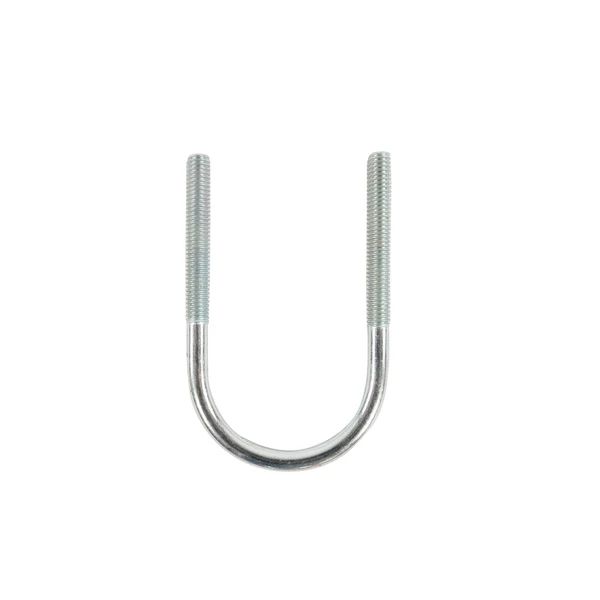 Conquest 2-7/16" (W) x 4-1/2" (L) x 3/8" (D) Round Pipe U Bolt - Zinc