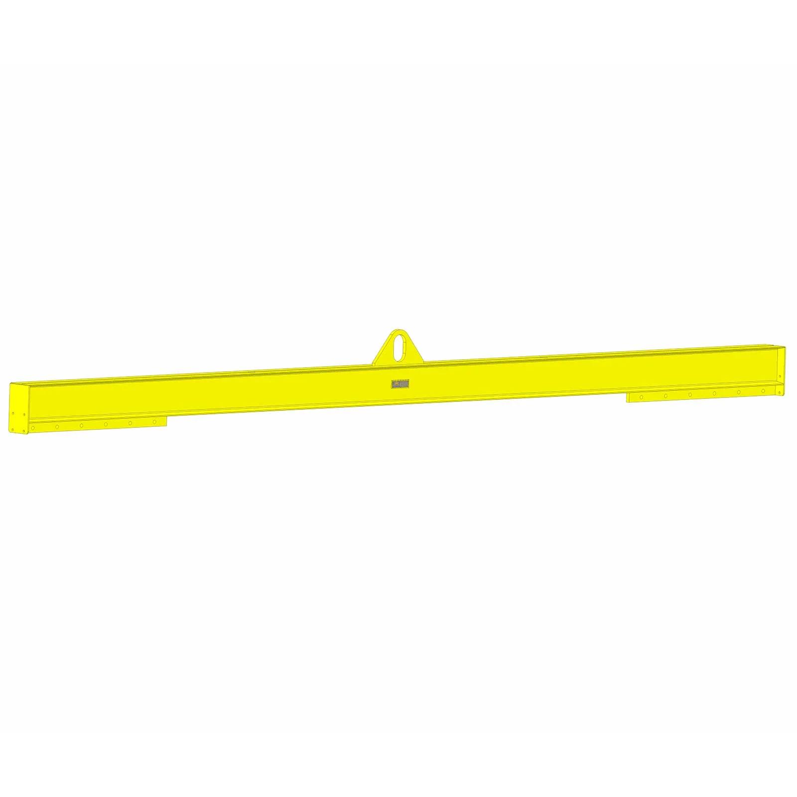 Low Headroom Adjustable Lifting Beam | 2,000 lb. Capacity | 3' to 5' Spread