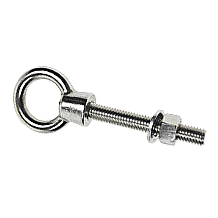 5/8" x 6" Stainless Steel Shoulder Eye Bolts Precision Cast T316