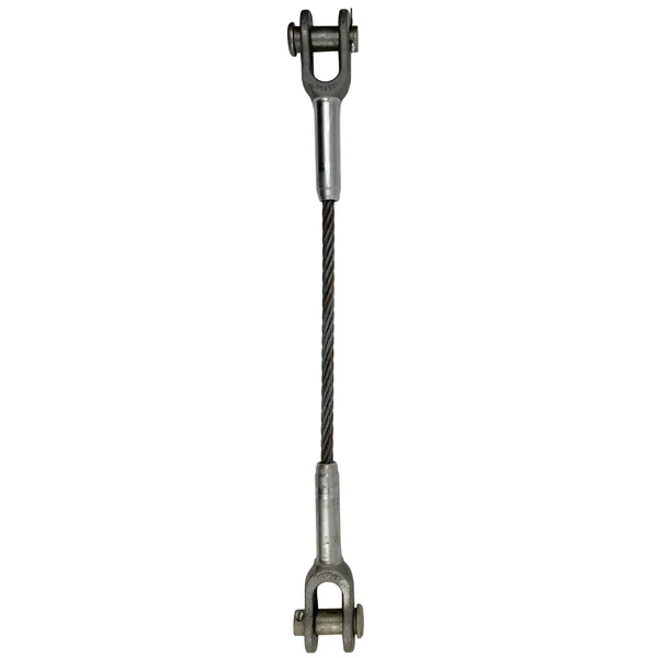 3/8" x 5' Open and Open Swage Socket Wire Rope Sling