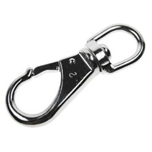 Large Swivel Eye Snap Hook - 316 Stainless Steel - 4-5/8" Length