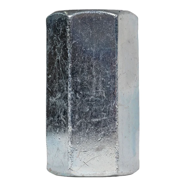 Conquest 7/8" x 2-1/2" A563 Grade A Coupling Nut - Zinc