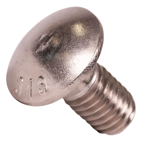 Conquest 3/8" x 3/4" Carriage Bolt - 316 Stainless Steel