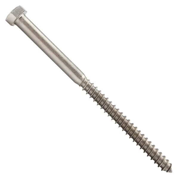 3/8" x 6" Conquest Hex Head Lag Bolt for Wood - 18-8 Stainless Steel