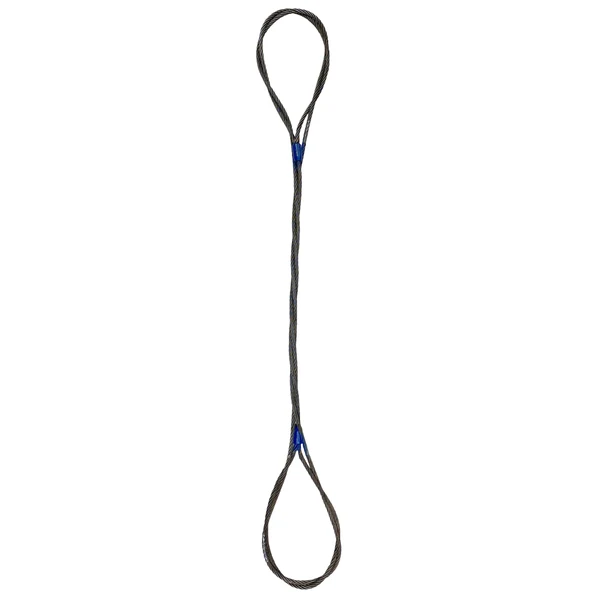 1/2" x 6' Three Part Braided Wire Rope Sling