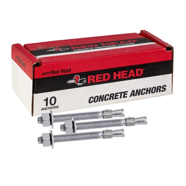 Red Head 3/4" x 4-3/4" Trubolt Wedge Anchor - 304 Stainless Steel | Qty. 10