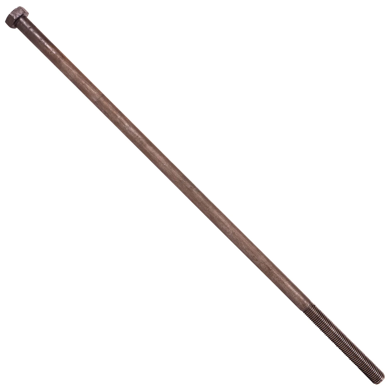 7/8" x 30" Conquest A307 Grade A Hex Bolt w/6" Thread - Plain