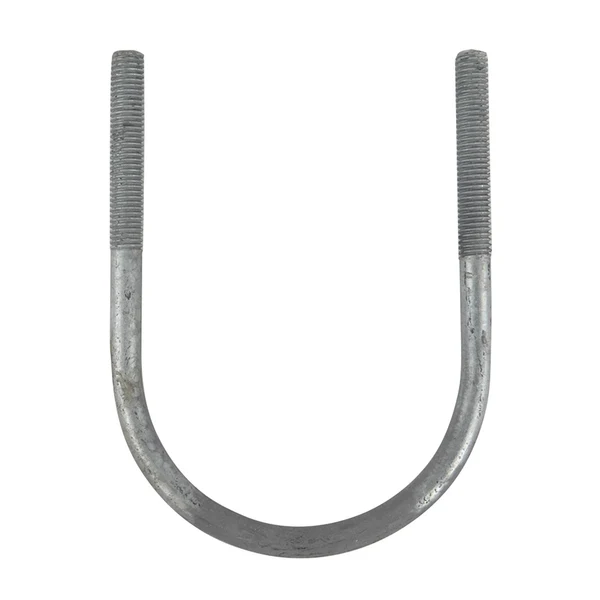 Conquest 4-9/16" (W) x 6-13/16" (L) x 1/2" (D) Round Pipe U Bolt - Hot Dip Galvanized