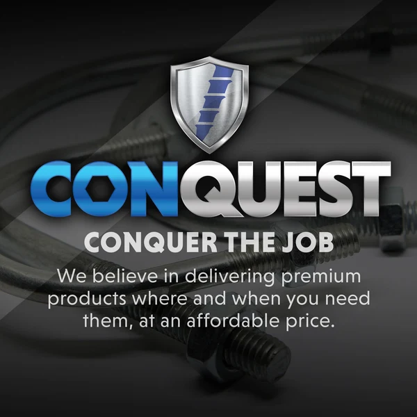Conquest 1/2" x 12" Carriage Bolt - 18-8 Stainless Steel