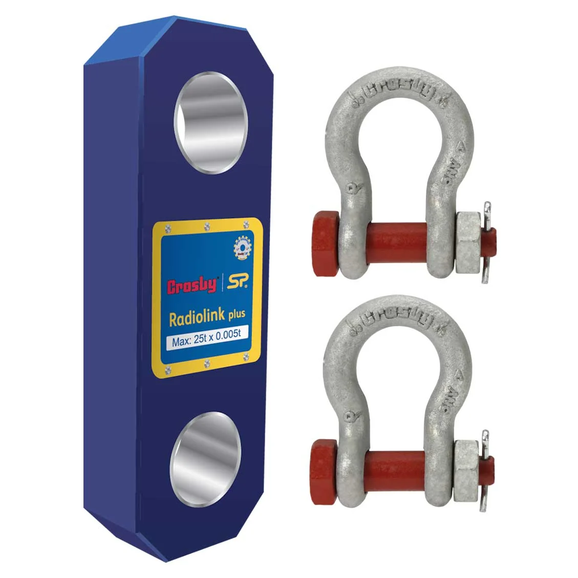 Straightpoint CP100T 100 T Compound Plus with 2 Crosby 3" Shackles
