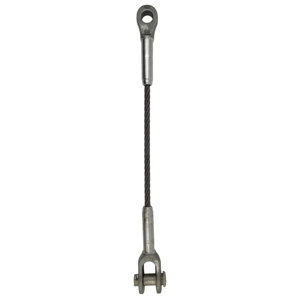 7/8" x 18' Open and Closed Swage Socket Wire Rope Sling