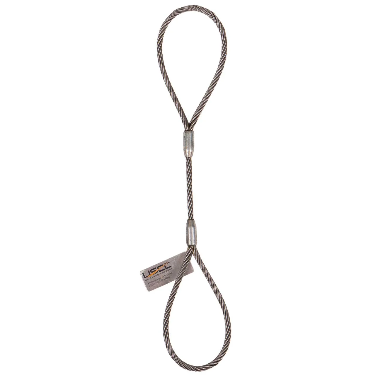 1/2" x 18' Standard Eye Wire Rope Sling