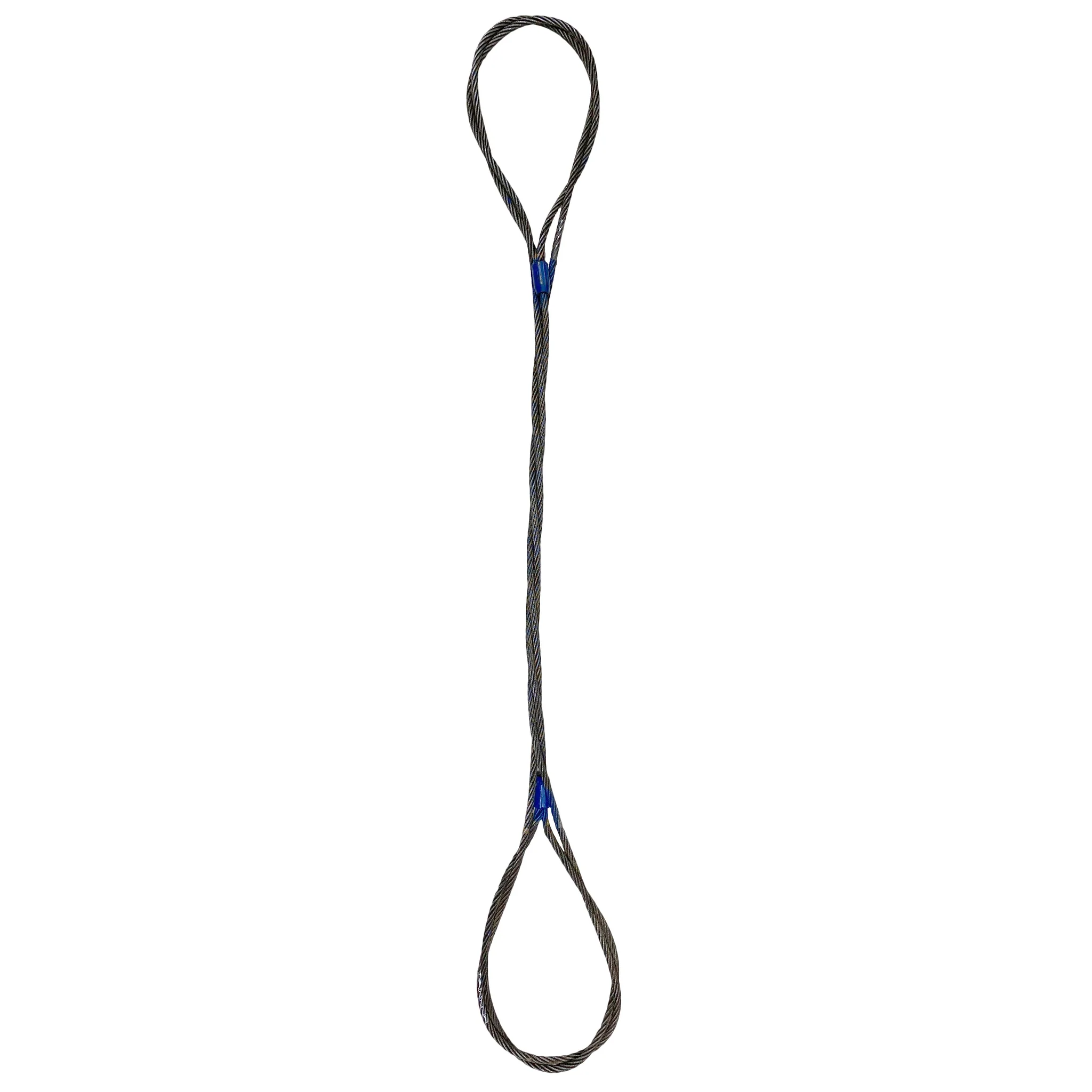 7/8" x 20' Three Part Braided Wire Rope Sling