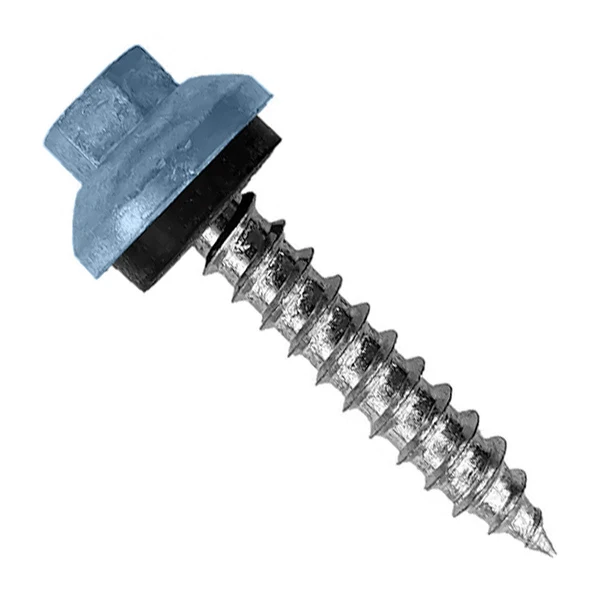 ST Fastening #14 X 1-1/2" ZXL Tapping Woodbinder Metal Roofing Screw - Hawaiian Blue | Qty. 250