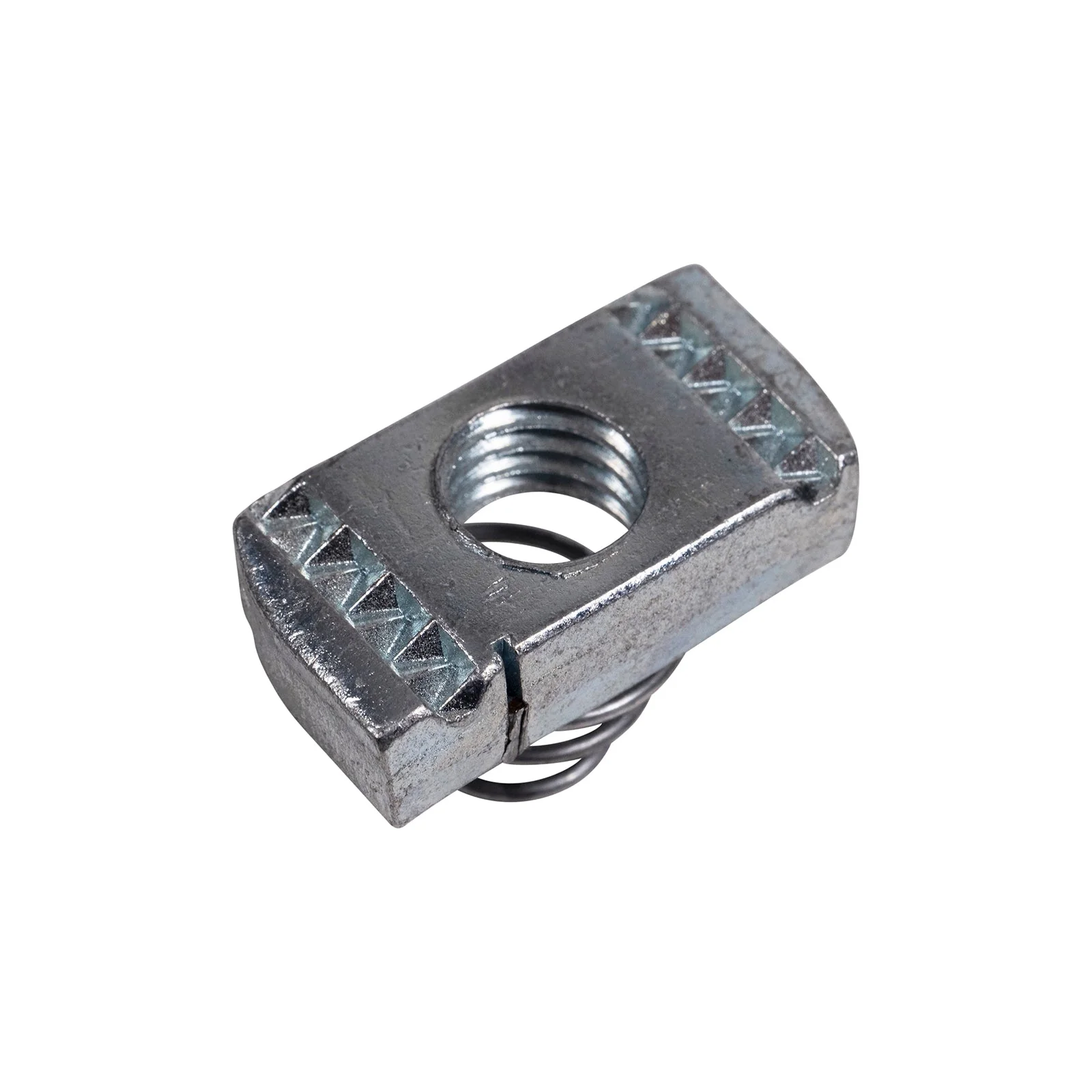 5/16" Short Spring Nut - Aluminum