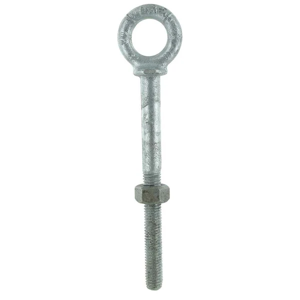 Crosby® 1-1/4" x 12" Galvanized Shoulder Eye Bolt - G-277