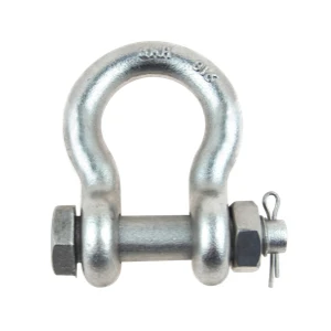 1/2" Stainless Steel Drop Forged Bolt Pin Anchor Shackle - 1.5 Ton