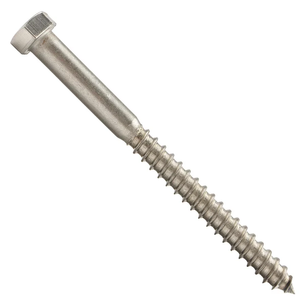 3/8" x 4-1/2" Conquest Hex Head Lag Bolt for Wood - 316 Stainless Steel
