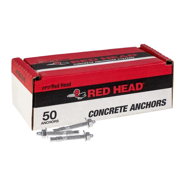 Red Head 3/8" x 3" Trubolt Wedge Anchor - 304 Stainless Steel | Qty. 50