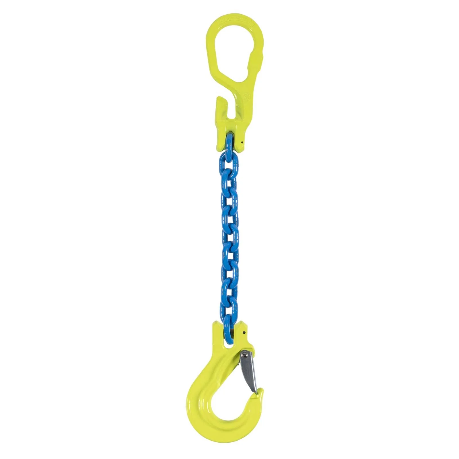 5/8" x 10' Adjustable Single Leg Chain Sling w/ Gunnebo Chain and Sling Hook - Grade 100