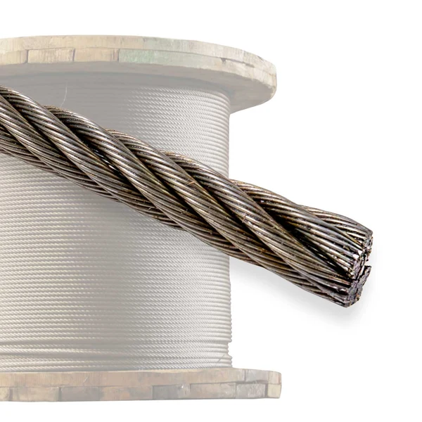1-1/4" 6x19 Bright Wire Rope - EIPS IWRC | 1,000' Coil