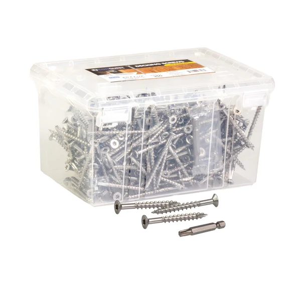 #10 x 2-1/2" Conquest T25 Bugle Head Deck Screws - 304 Stainless Steel, Pkg. 350