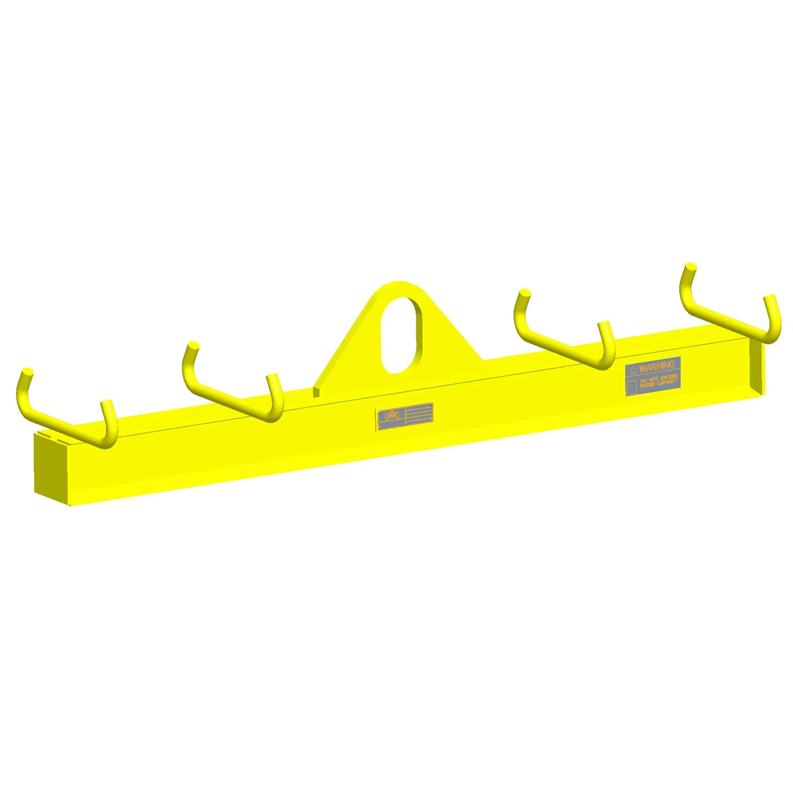Basket Lifting Beam - 4,000 Lb. Capacity - 10' Max Spread