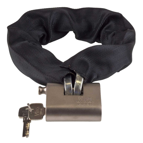 1/2" x 3' Pewag Security Chain Kit w/ Viro Lock and Cordura Sleeve