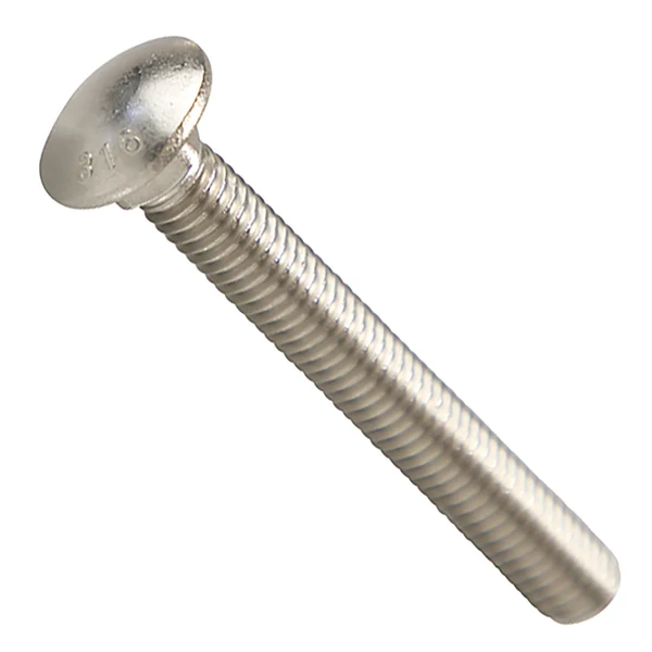 Conquest 3/8" x 3" Carriage Bolt - 316 Stainless Steel