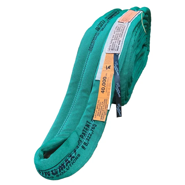 3" x 4' Endless Twin-Path® High Performance Roundsling | Vertical Cap: 15,000 lbs.