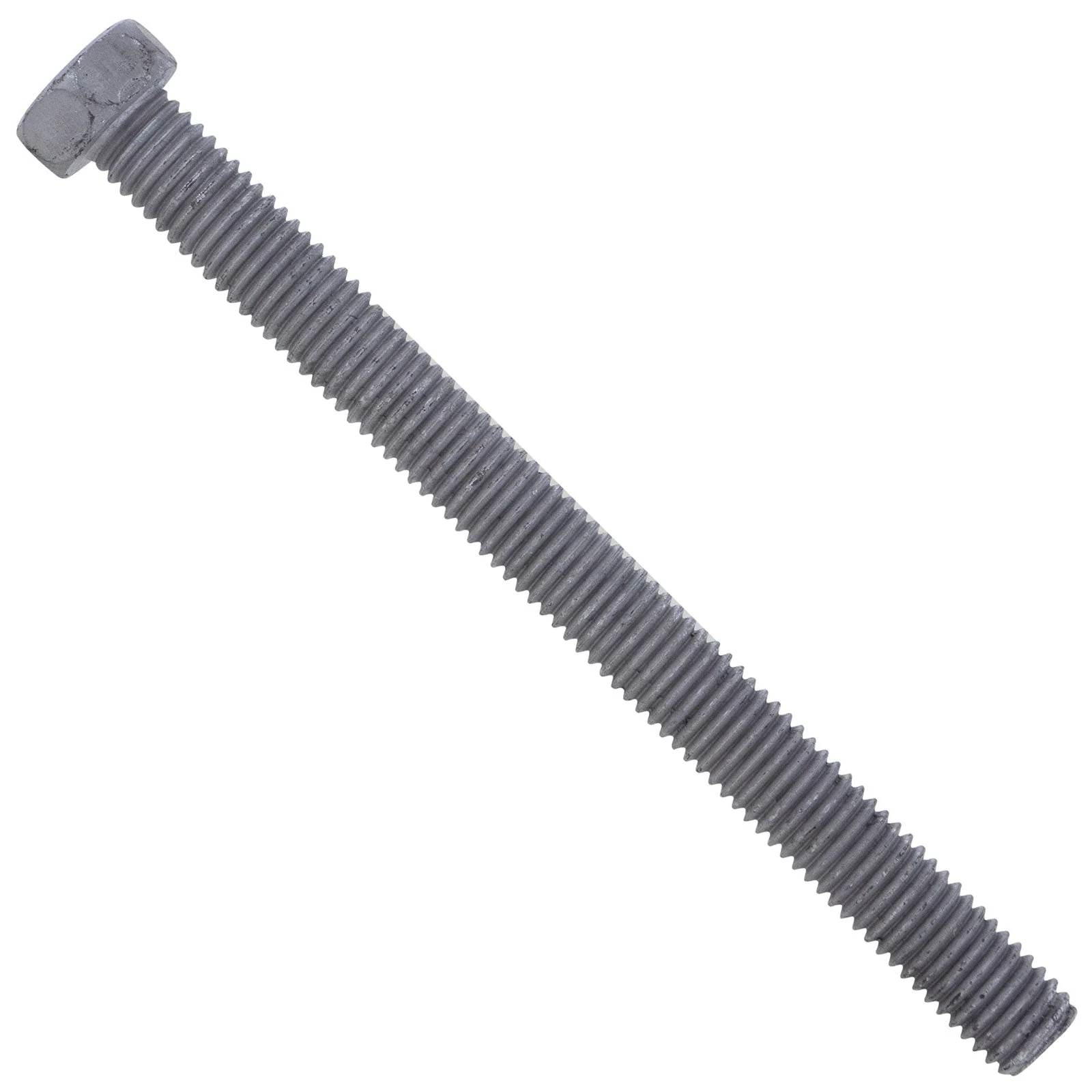1/2" x 6" Conquest A307 Grade A Fully Coarse Threaded Hex Bolt - Hot Dip Galvanized