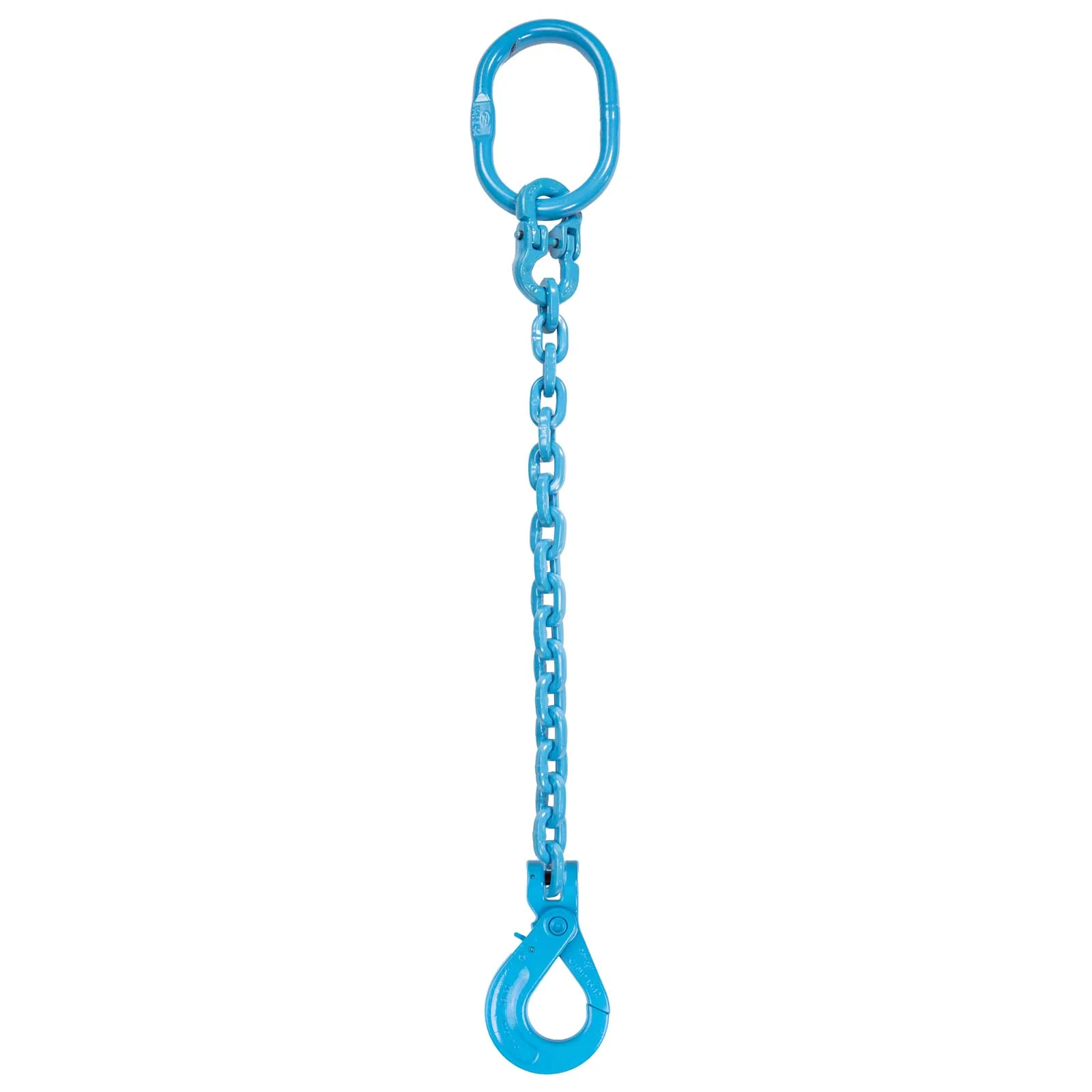 1/2" x 14' Pewag Single Leg Chain Sling w/ Self-Locking Hook - Grade 120