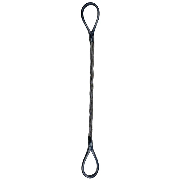 1/2" x 12' Nine Part Braided Wire Rope Sling