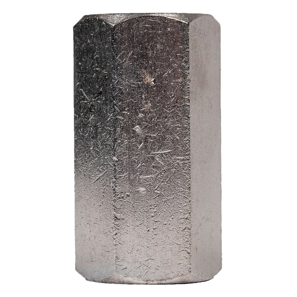 Conquest 5/8" to 1/2" x 1-3/4" Reducing Rod Coupling Nut - 18-8 Stainless Steel