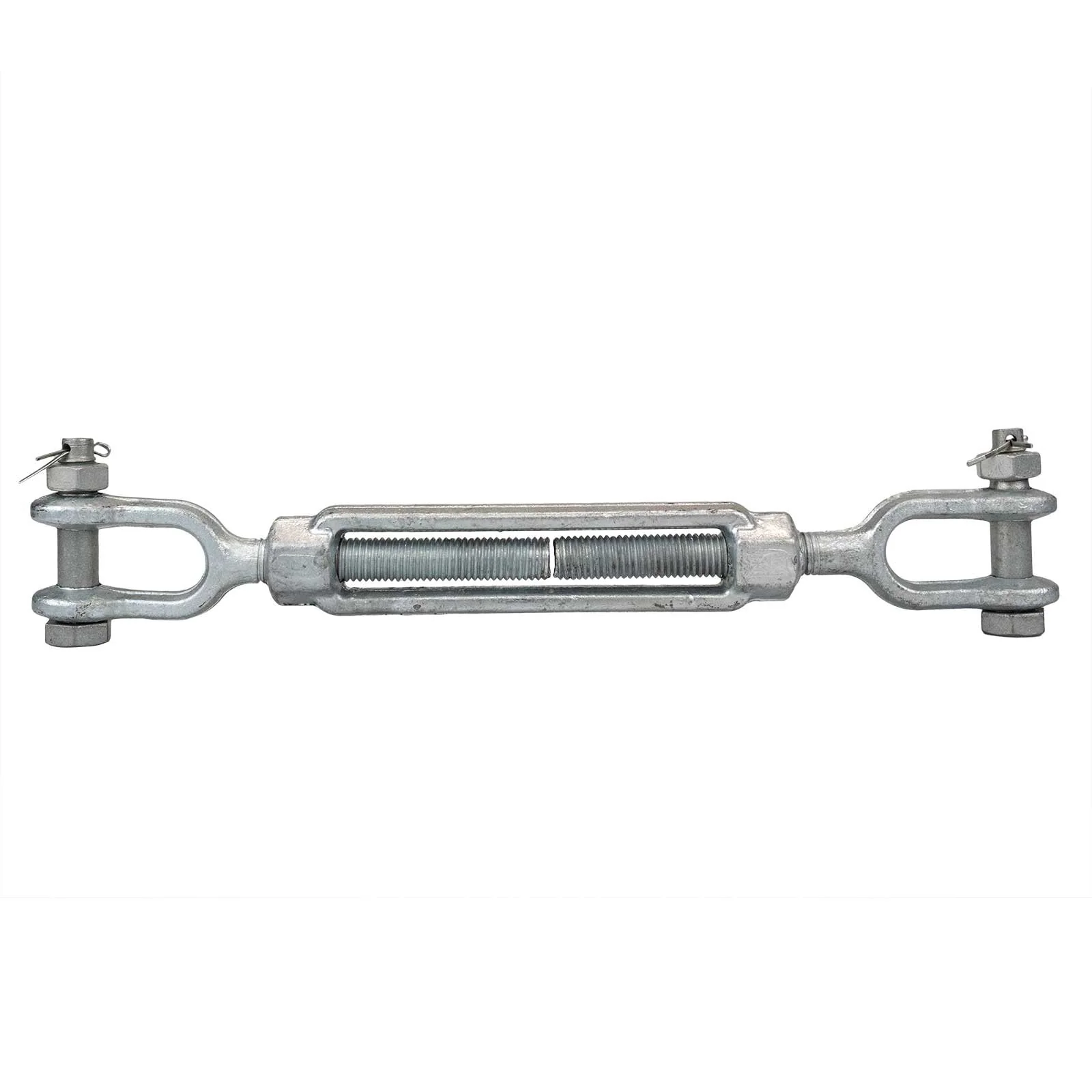 3/4" x 6" Jaw & Jaw Galvanized Turnbuckle