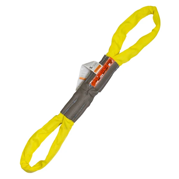 3' Domestic Eye & Eye Round Sling - Polyester | 8,400 lbs. Capacity
