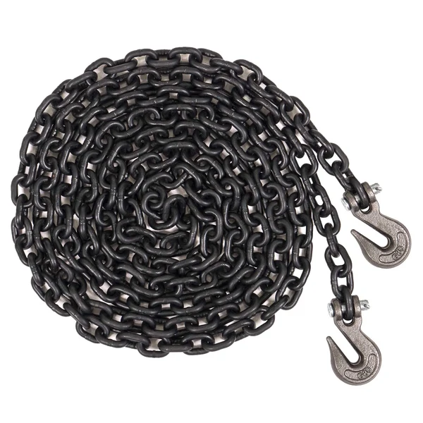 3/8" x 16' Tie Down Chain with Clevis Grab Hooks | Grade 80