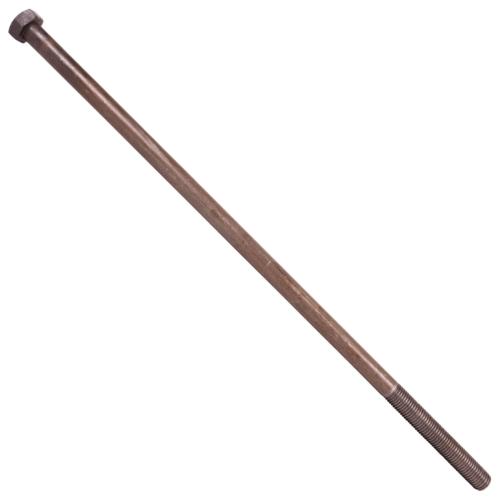 1" x 30" Conquest A307 Grade A Hex Bolt w/6" Thread - Plain