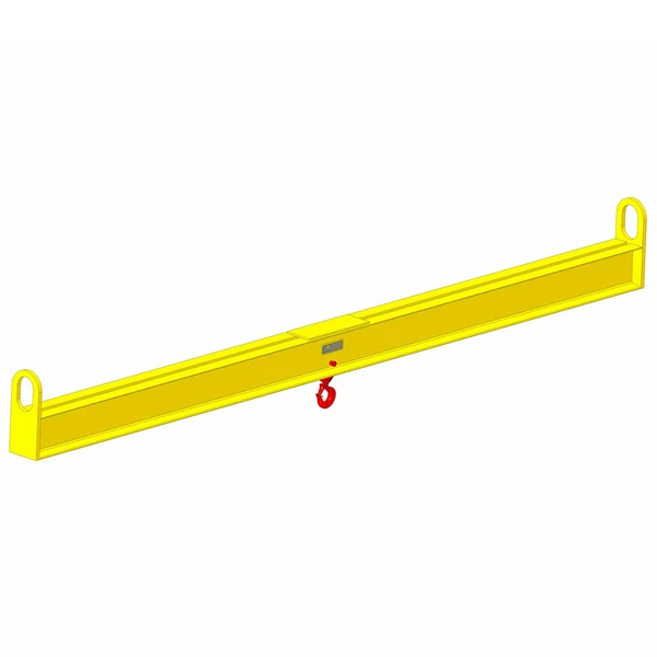 Twin Hoist Lifting Beam - 20,000 lb Capacity - 16' Max Spread