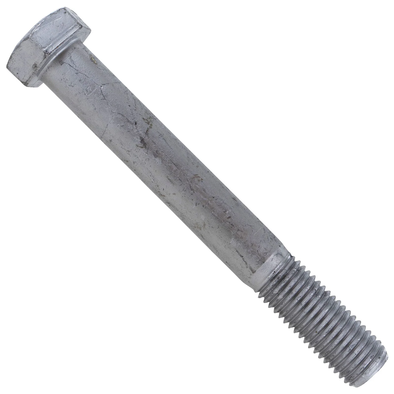 1" x 8" Conquest A307 Grade A Hex Bolt - Hot Dip Galvanized